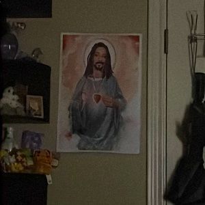 Snoop dog Jesus poster